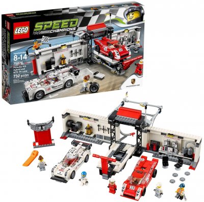 Speed Champions 75876 Le stand de la Porsche 919 Hybrid et 917k