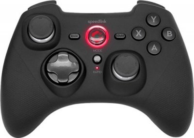 JOLLENBECK SpeedLink - Manette Raid - Sans fil - Pour PC/PS3/Switch/OLED - Noir
