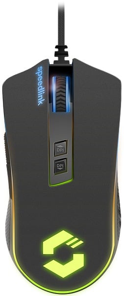 SPEEDLINK  ORIOS RGB Gaming - Souris - 7 boutons - filaire - USB - noir 