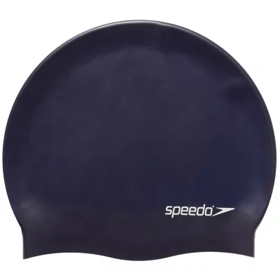 SPEEDO  8-70991011 bonnet de natation flat bleu marine