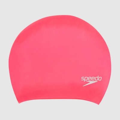 SPEEDO  bonnet de bain Cheveux longs silicone rose taille unique