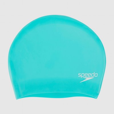 SPEEDO  Femme Les Cheveux Longs Bonnet de bain, Vert, Taille unique EU