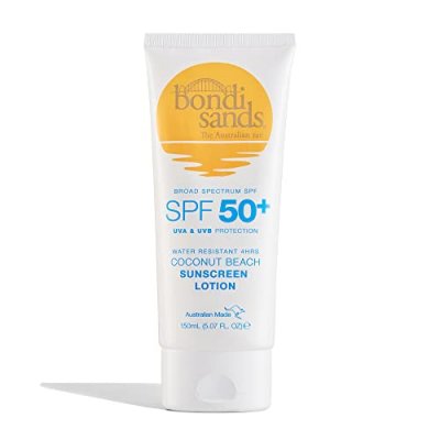 BONDI SANDS SPF50+ water resistant 4hrs coconut beach sunscreen lotion 150 ml