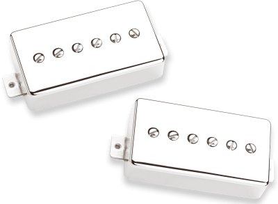 SEYMOUR DUNCAN SPH90-1S-N - Phat Cat nickel kit micro pour guitare &eacute;lectrique