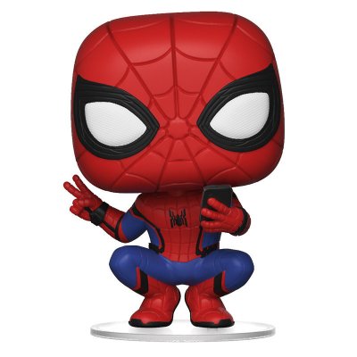 FUNKO Spider-Man : Far From Home - Figurine Pop! Spider-Man (Hero Suit) 9 Cm