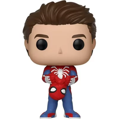 FUNKO Spider-man - figurine pop! Unmasked spider-man 9 cm FK30633