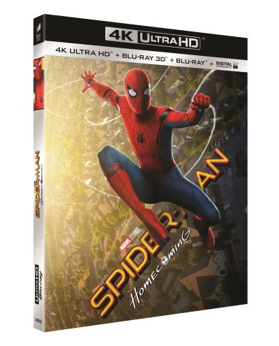 Spider-Man Homecoming Blu-ray 4K Ultra HD 