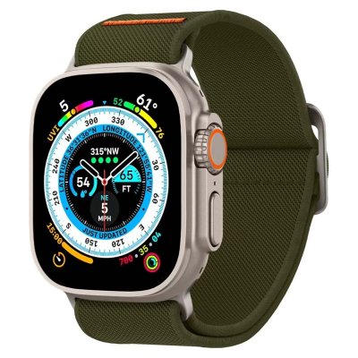 SPIGEN  ﻿Bracelet Lite Fit Ultra Apple Watch Series 1-9 / SE / Ultra (2) - 42/44/45/49 mm - Kaki