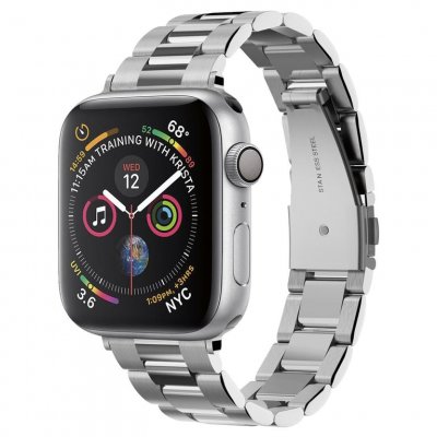 SPIGEN  Bracelet Modern Fit Steel Watch Apple Watch Series 1-9 / SE - 38/40/41 mm - Argent