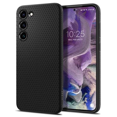 SPIGEN  Coque Liquid Air&trade; Samsung Galaxy S23 - Noir