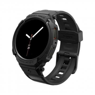 SPIGEN  Coque Rugged Armor&trade; Pro Samsung Galaxy Watch 9 / Watch 8 (44 mm) - Matte Black