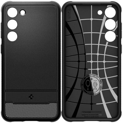 SPIGEN  Coque Rugged Armor Samsung Galaxy S23 - Noir