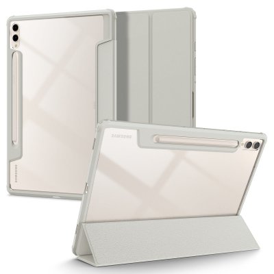 SPIGEN  Coque tablette Hybrid Pro Samsung Galaxy Tab S9 Plus - Gris