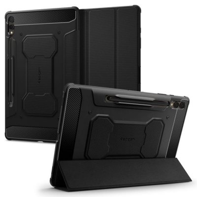 SPIGEN  Coque tablette Rugged Armor Pro Samsung Galaxy Tab S9 Plus - Noir