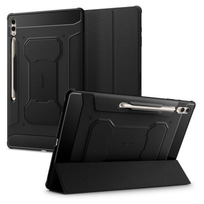 SPIGEN  Coque tablette Rugged Armor Pro Samsung Galaxy Tab S9 Ultra - Noir