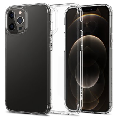 SPIGEN  Coque Ultra Hybrid iPhone 12 (Pro) - Transparent