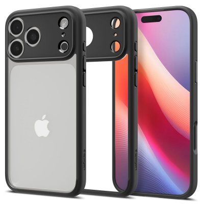 SPIGEN  Coque Ultra Hybrid MagSafe Apple iPhone 17 Pro - Matte Black