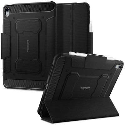 SPIGEN  &Eacute;tui &agrave; rabat Rugged Armor Pro iPad 10.9 (2022) - Noir