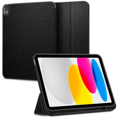 SPIGEN  &Eacute;tui &agrave; rabat Urban Fit iPad 10.9 (2022) - Noir