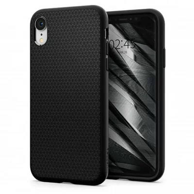 SPIGEN  Liquid Air Coque pour iPhone XR - Noir Mat