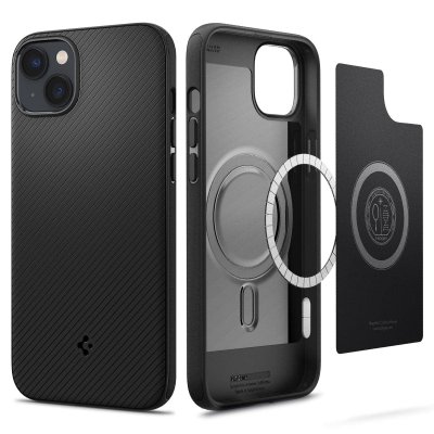 SPIGEN  Mag Armor Magfit Coque pour iPhone 14 Plus MagSafe - Noir Mat