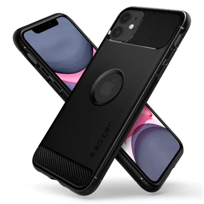 SPIGEN  Rugged Armor Coque pour iPhone 11 - Noir Mat