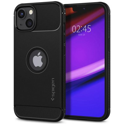 SPIGEN  Rugged Armor Coque pour iPhone 13 - Noir Mat