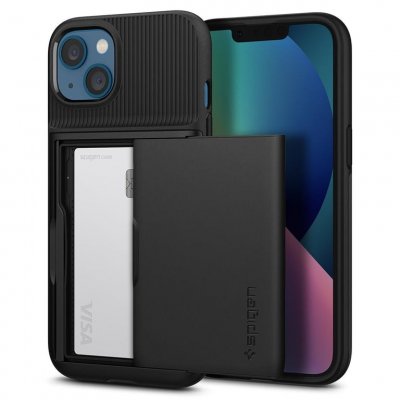 SPIGEN  Slim Armor CS Coque pour iPhone 13 - Noir