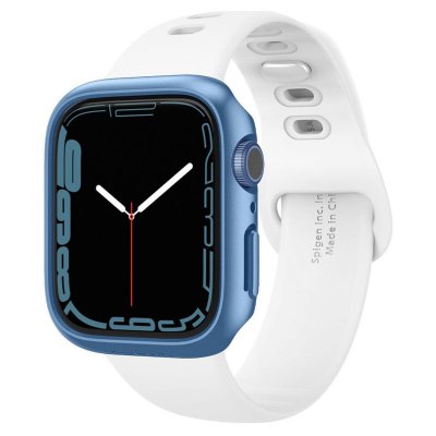 SPIGEN  Thin Fit&trade; Case Apple Watch Series 7 / 8 / 9 - 45 mm - Blauw