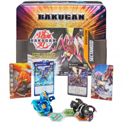 SPIN MASTER  Bakugan Baku-Tin Premium bo&icirc;te Collector - Sectanoid