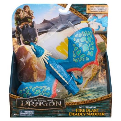 SPIN MASTER  FIGURINE DRAGON A FONCTIONS 25 CM TEMPETE Dragons Movie
