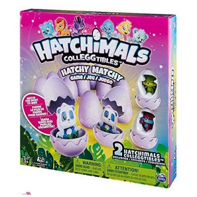 SPIN MASTER  Games Hatchy Matchy Jeu de 2 collEGGtibles pour Enfant