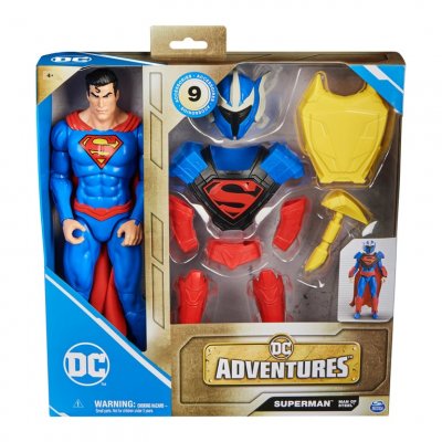 SPIN MASTER  PACK FIGURINE 30 CM SUPERMAN + ACCESSOIRES DC Adventures