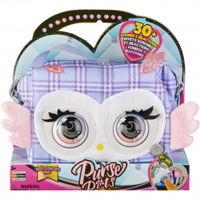 SPIN MASTER  Purse Pets Bag Interactive Owl Multicolore