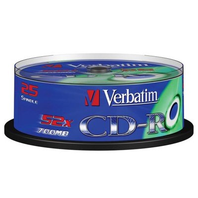 VERBATIM Spindle 25 CD-R Extra Protection 700 Mo  52x