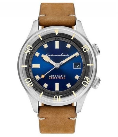 SPINNAKER  Hommes Analogique Automatique Montre avec Bracelet en Cuir SP-5062-05