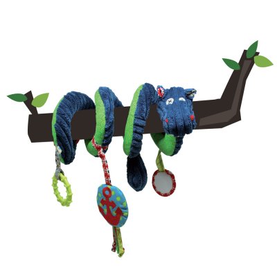 DEGLINGOS Spirale d'activit&eacute;s Spiralos D&eacute;glingos : Hippipos l'hippopotame