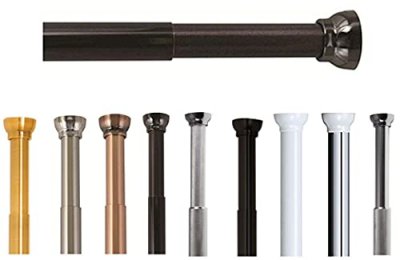 SPIRELLA  Barre tringle extensible en Alu KRETA 75-125cm Cuivr&eacute;