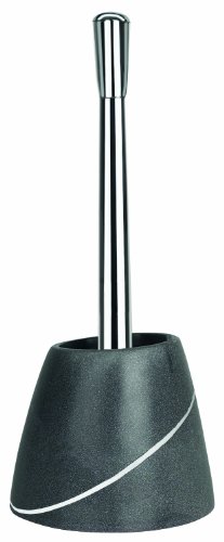 SPIRELLA  - Brosse Wc avec support Polyresine etna Stone - Gris