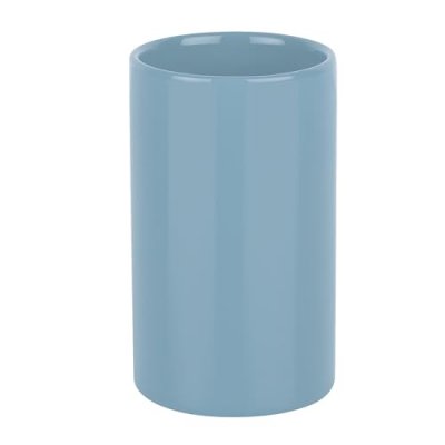 SPIRELLA  - Gobelet C&eacute;ramique tube Fog - Bleu