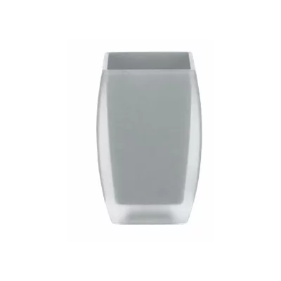 GENERIQUE Spirella gobelet salle de bain freddo - 10,5 x 7 x 7cm - gris