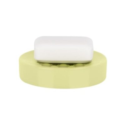 SPIRELLA  - Porte savon C&eacute;ramique tube Jaune Clair - Jaune