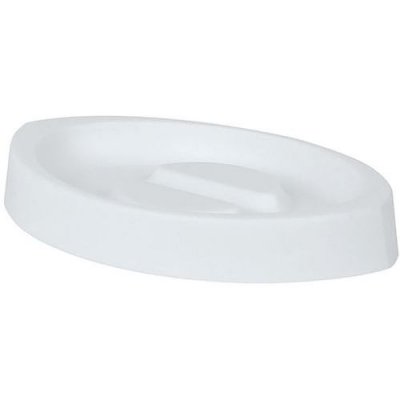 MANUTAN Spirella porte-savon lemon - 14,5x10x3cm - blanc