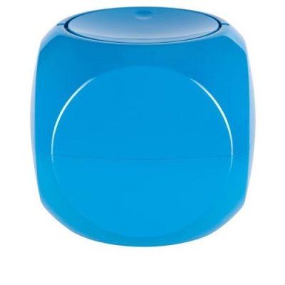 SPIRELLA  - Poubelle &agrave; bascule pp dice 1L Bleu - Bleu