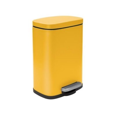 SPIRELLA  - Poubelle &agrave; p&eacute;dale Acier akira 5L Jaune Sun Mat - Jaune