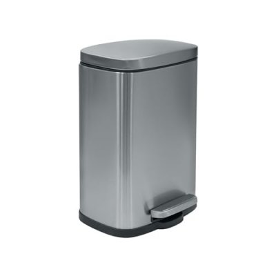 SPIRELLA  poubelle &agrave; p&eacute;dale inox akira 5l bross&eacute;