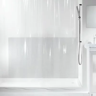 SPIRELLA  Rideau de douche PEVA TRANSPARENT 180x200cm Transparent
