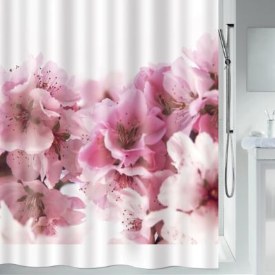 SPIRELLA  - Rideau de douche Polyester amanda 180x200cm Rose - Rose