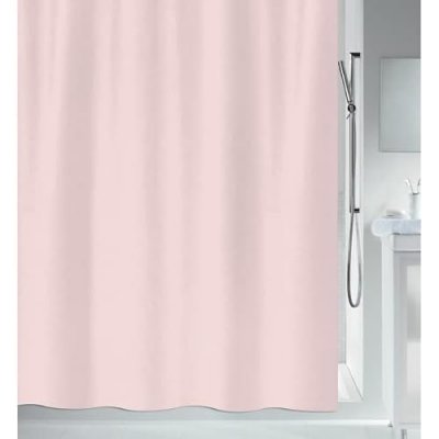 SPIRELLA  rideau de douche polyester primo 180x200cm rose clair