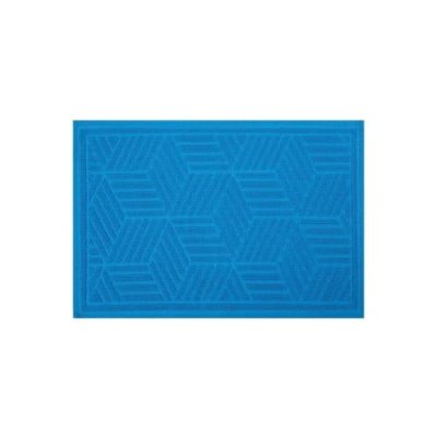 SPIRELLA  Tapis de bain Coton CUBO 50x80cm Bleu